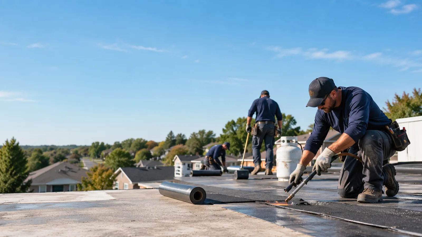 Flat Roof Leak Repair providers in Amherst, WI